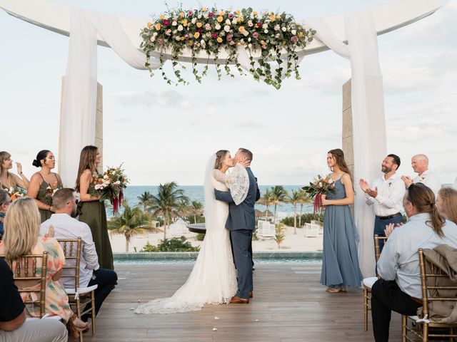 Scott and Liz&apos;s Wedding in Cancun, Mexico 56