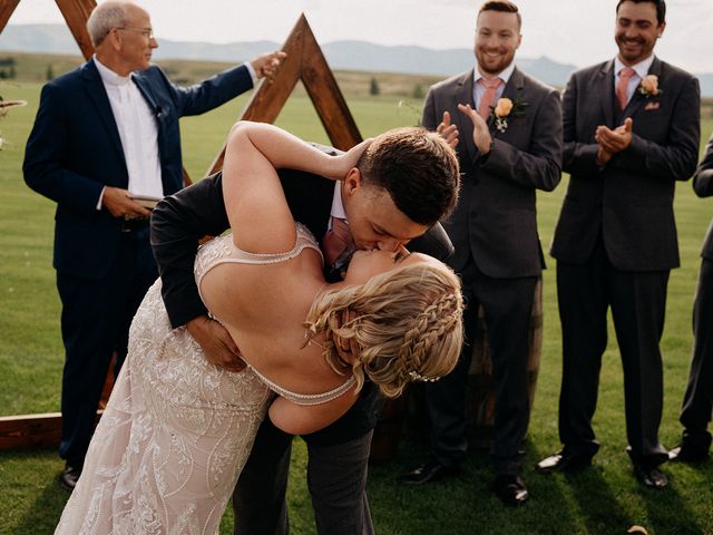 Brandon and Katie&apos;s Wedding in Sheridan, Wyoming 46