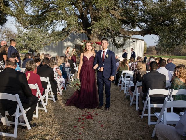 Rayan and Cora&apos;s Wedding in Buckholts, Texas 37