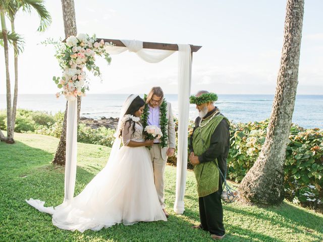 Jordan  and Lakeisha&apos;s Wedding in Lahaina, Hawaii 13