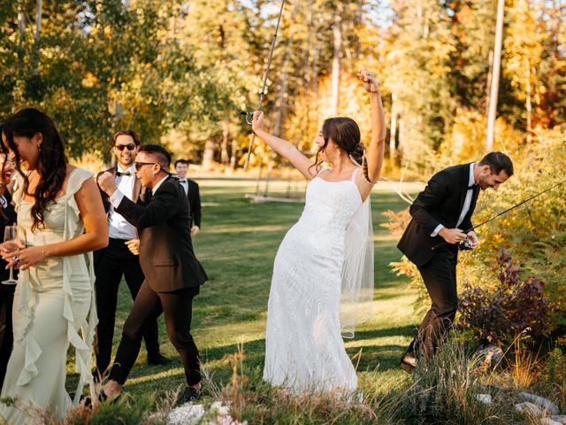 Luciano and Moet&apos;s Wedding in Kalispell, Montana 21