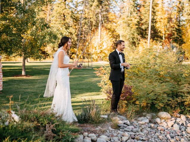 Luciano and Moet&apos;s Wedding in Kalispell, Montana 22