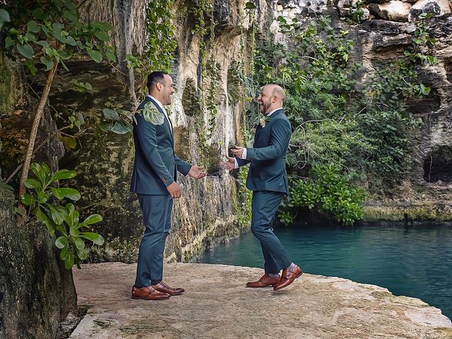 Hunter and Julian's Wedding in Playa del Carmen, Mexico 38