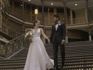 The wedding of Katie and Sameer