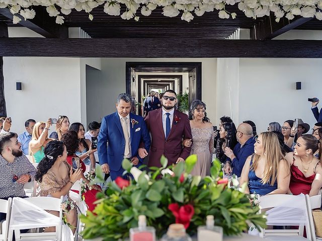 Francisco and Veronica's Wedding in Cancun, Mexico 45