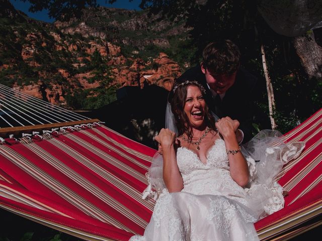 Jeremy and Jessica&apos;s Wedding in Sedona, Arizona 112