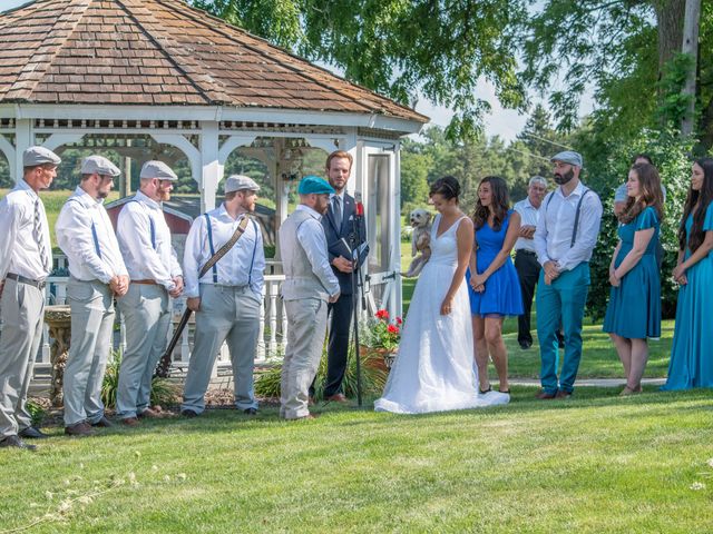 Kyle and Ellen&apos;s Wedding in Hadley, Michigan 17