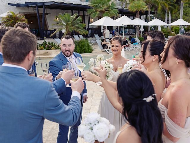 Chris and Gina's Wedding in Cancun, Mexico 26
