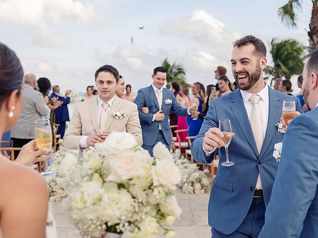 Chris and Gina's Wedding in Cancun, Mexico 27
