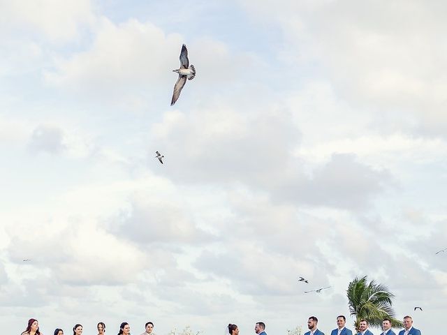 Chris and Gina's Wedding in Cancun, Mexico 30