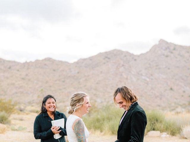 Ryan and Tracey&apos;s Wedding in Joshua Tree, California 36