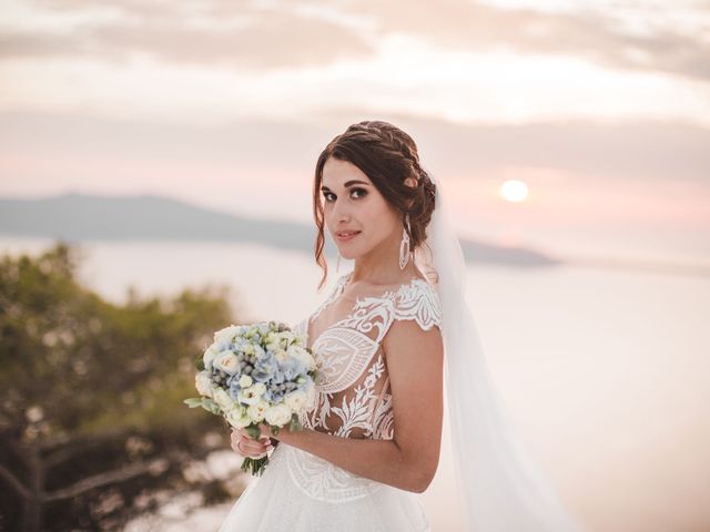 Liliya and Marat&apos;s Wedding in Santorini, Greece 3