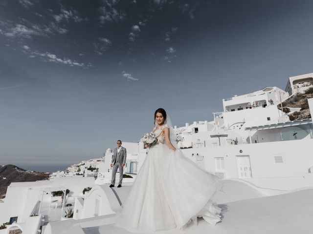 Liliya and Marat&apos;s Wedding in Santorini, Greece 66
