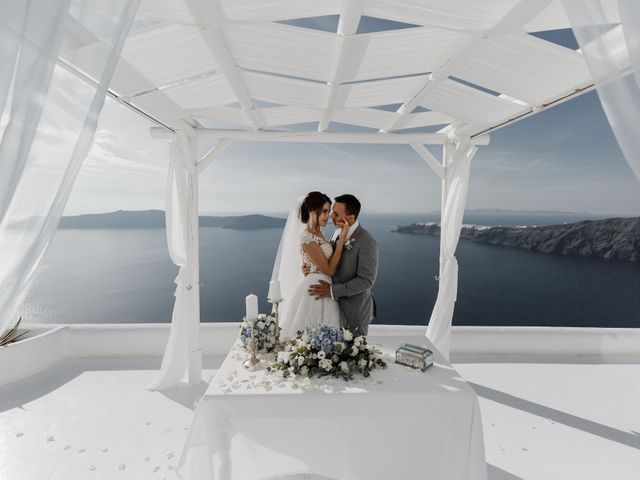 Liliya and Marat&apos;s Wedding in Santorini, Greece 103