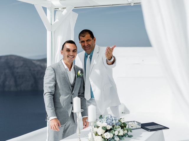 Liliya and Marat&apos;s Wedding in Santorini, Greece 155