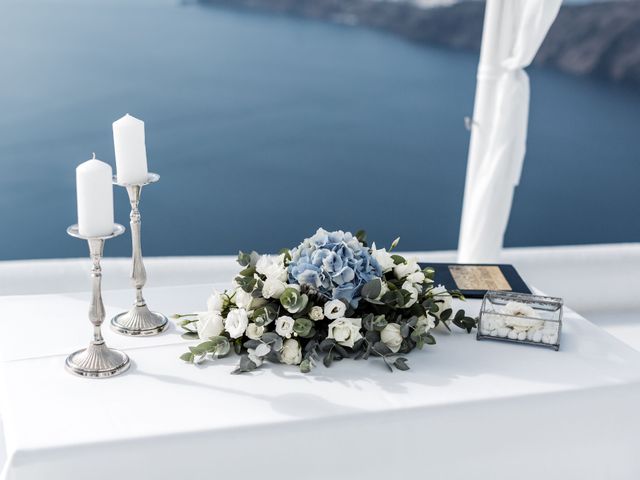 Liliya and Marat&apos;s Wedding in Santorini, Greece 157