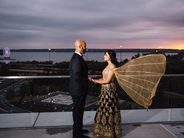 Mahad and Sheela&apos;s Wedding in National Harbor, Maryland 15