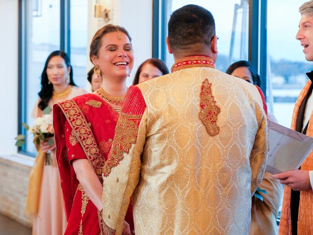 Magali and Jatin&apos;s Wedding in Nahant, Massachusetts 41