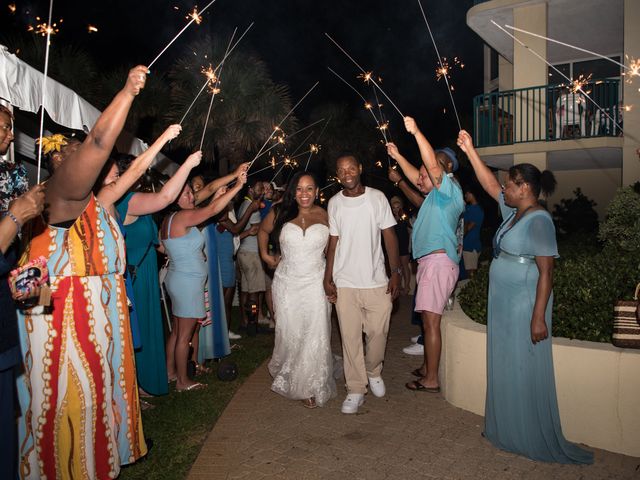Khamayla and Marq&apos;s Wedding in Destin, Florida 18