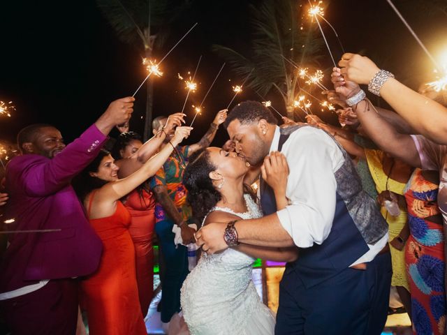 Moses and Tameka&apos;s Wedding in Punta Cana, Dominican Republic 140