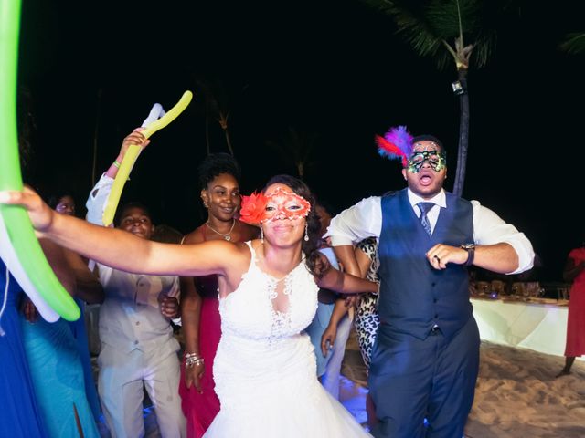 Moses and Tameka&apos;s Wedding in Punta Cana, Dominican Republic 163