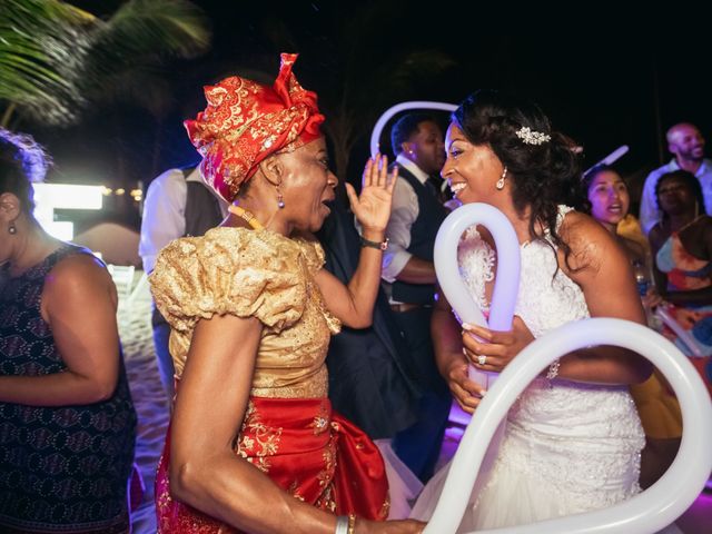 Moses and Tameka&apos;s Wedding in Punta Cana, Dominican Republic 373