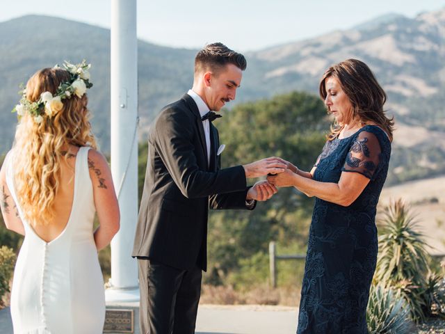 Aaron and Melanie&apos;s Wedding in Cambria, California 31