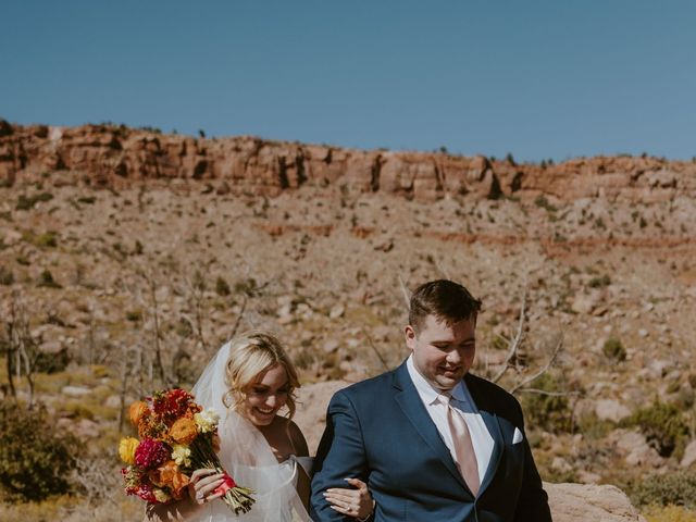 Karl and Elizabeth&apos;s Wedding in Virgin, Utah 12