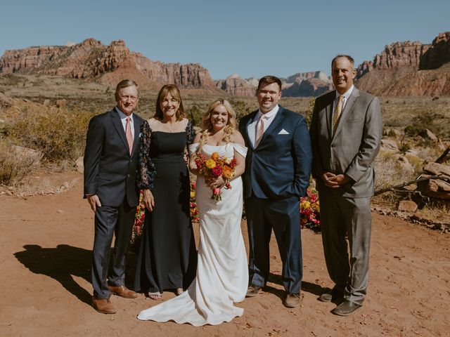 Karl and Elizabeth&apos;s Wedding in Virgin, Utah 13
