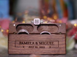 The wedding of Pamela and Miguel 1