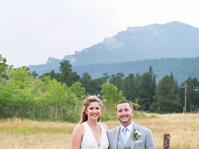 Seth and Cheryl&apos;s Wedding in Allenspark, Colorado 8