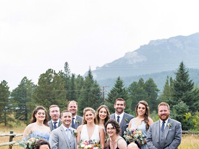 Seth and Cheryl&apos;s Wedding in Allenspark, Colorado 13
