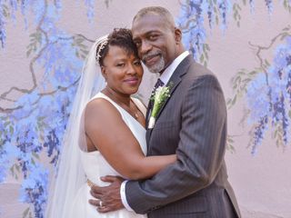 Lisa Ivy &amp; Clarence Baker, Jr&apos;s wedding 3