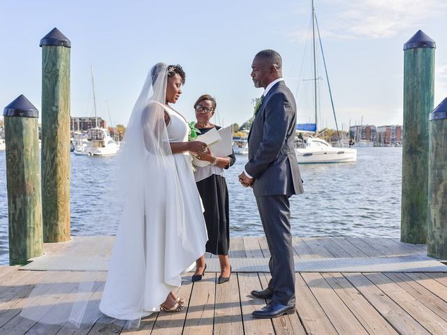 Clarence Baker, Jr and Lisa Ivy&apos;s Wedding in Annapolis, Maryland 3