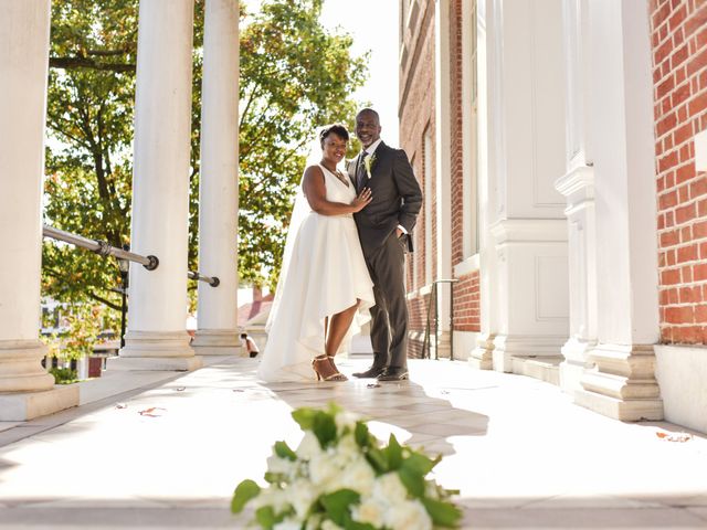 Clarence Baker, Jr and Lisa Ivy&apos;s Wedding in Annapolis, Maryland 11