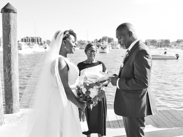 Clarence Baker, Jr and Lisa Ivy&apos;s Wedding in Annapolis, Maryland 4