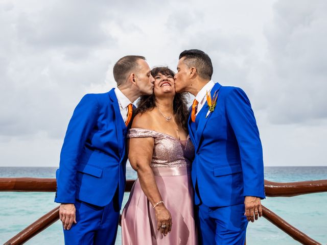 Gabe and Luke&apos;s Wedding in Cancun, Mexico 21