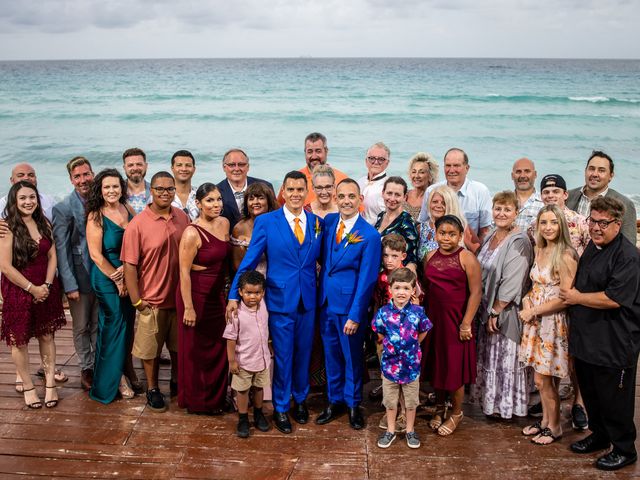 Gabe and Luke&apos;s Wedding in Cancun, Mexico 24