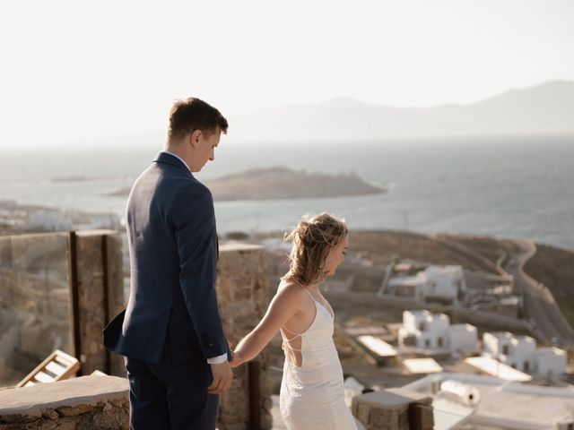 Eric and Ali&apos;s Wedding in Mykonos, Greece 29