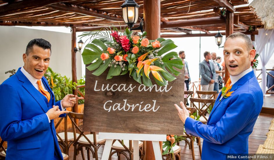 Gabe and Luke's Wedding in Cancun, Mexico