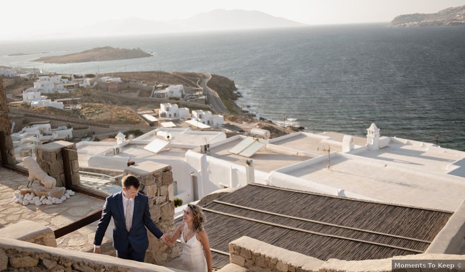Eric and Ali's Wedding in Mykonos, Greece