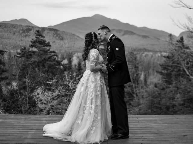 Madison and Nicholas&apos;s Wedding in Lake Placid, New York 14