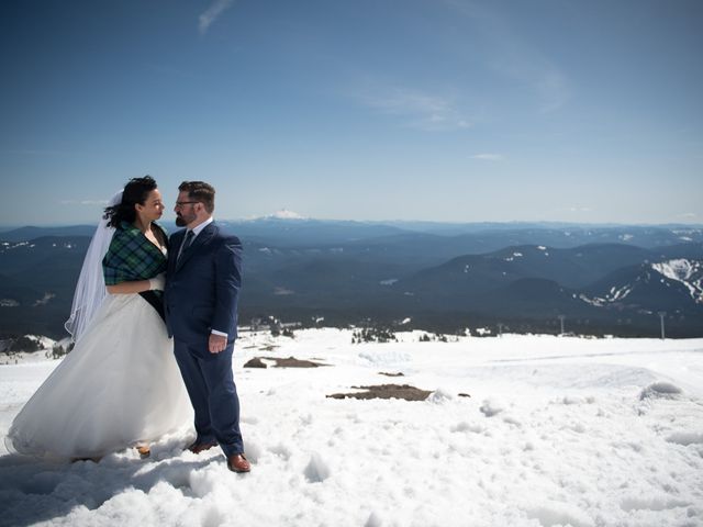 Danielle and Chase's Wedding in Government Camp, Oregon 1