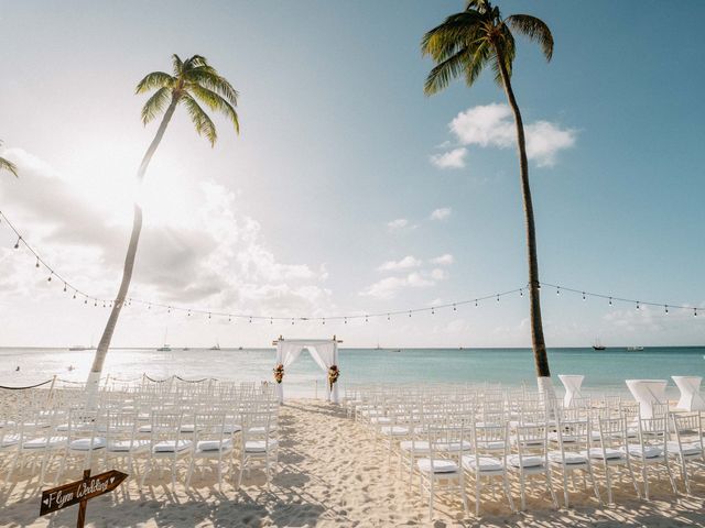 Matt and Chelsea&apos;s Wedding in Pam - Eagle Beach, Aruba 10