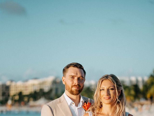 Matt and Chelsea&apos;s Wedding in Pam - Eagle Beach, Aruba 28