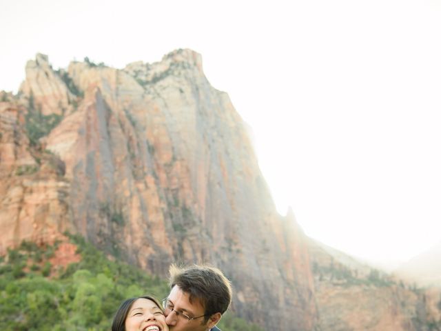 Ben and Jean&apos;s Wedding in Springdale, Utah 10