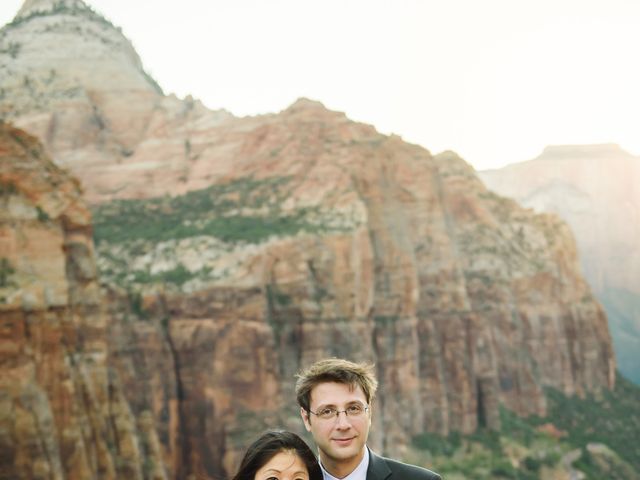 Ben and Jean&apos;s Wedding in Springdale, Utah 20