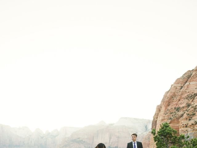 Ben and Jean&apos;s Wedding in Springdale, Utah 25