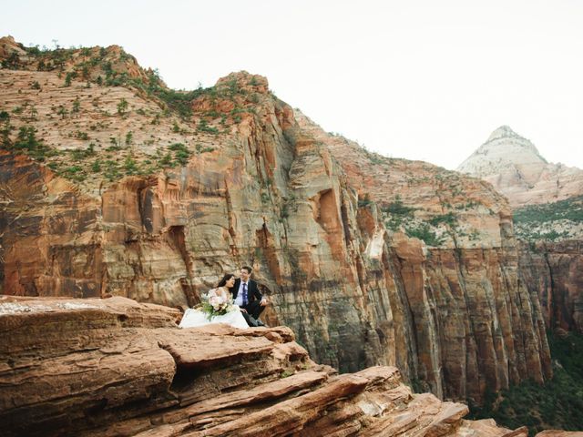 Ben and Jean&apos;s Wedding in Springdale, Utah 26