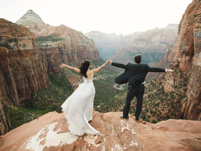 Ben and Jean&apos;s Wedding in Springdale, Utah 28